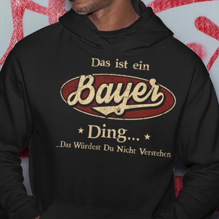 Das Ist Ein Bayer Ding Das Würdest Du Nicht Verstehen Bayer Name Kapuzenpullover Lustige Geschenke