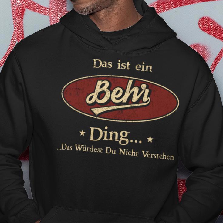 Das Ist Ein Behr Ding Das Würdest Du Nicht Verstehen Behr Name Kapuzenpullover Lustige Geschenke