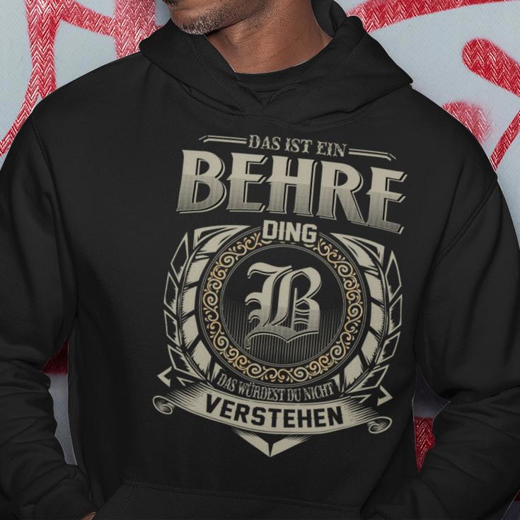 Das Ist Ein Behre Ding Behre Name Kapuzenpullover Lustige Geschenke