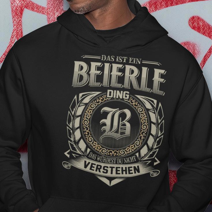 Das Ist Ein Beierle Ding Beierle Name Kapuzenpullover Lustige Geschenke