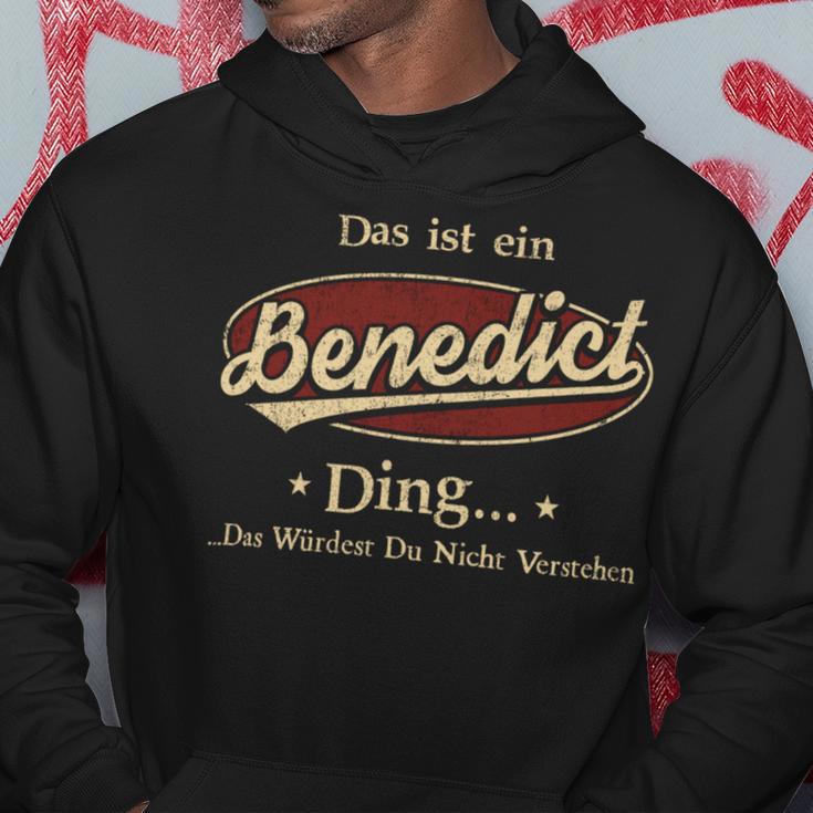 Das Ist Ein Benedict Ding Das Würdest Du Nicht Verstehen Benedict Name Kapuzenpullover Lustige Geschenke