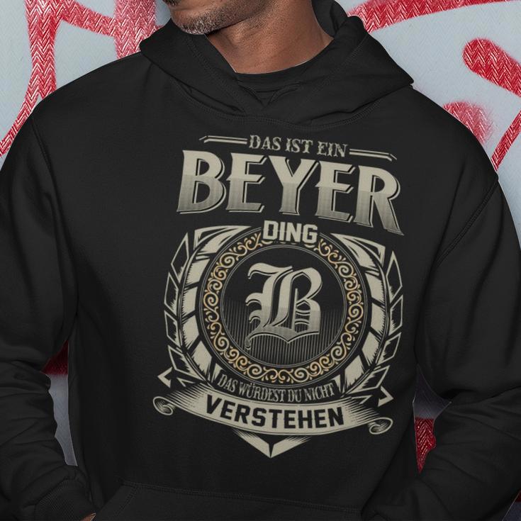 Das Ist Ein Beyer Ding Beyer Name Kapuzenpullover Lustige Geschenke