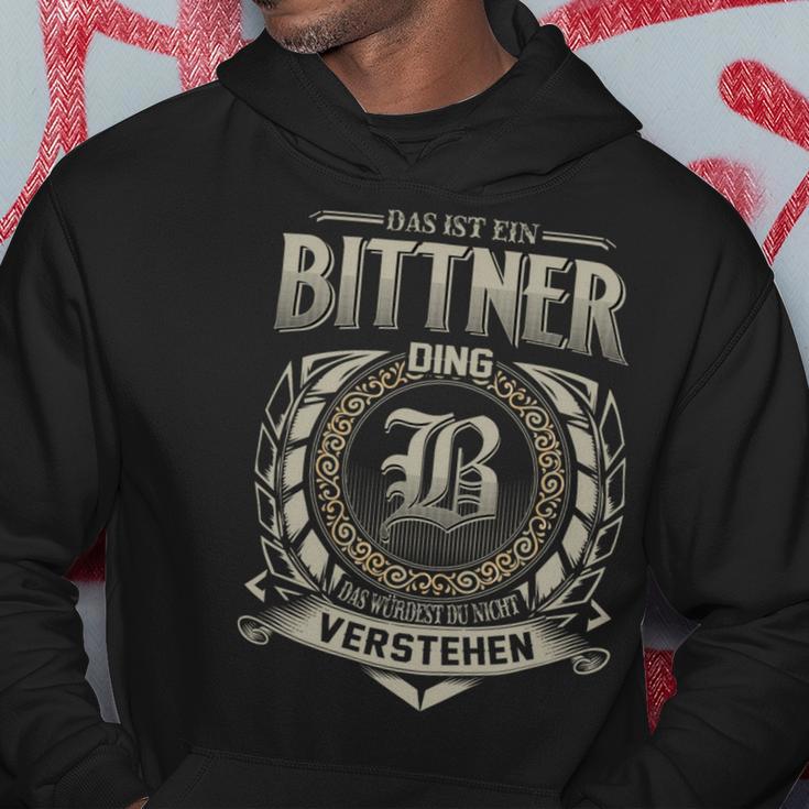 Das Ist Ein Bittner Ding Bittner Name Kapuzenpullover Lustige Geschenke