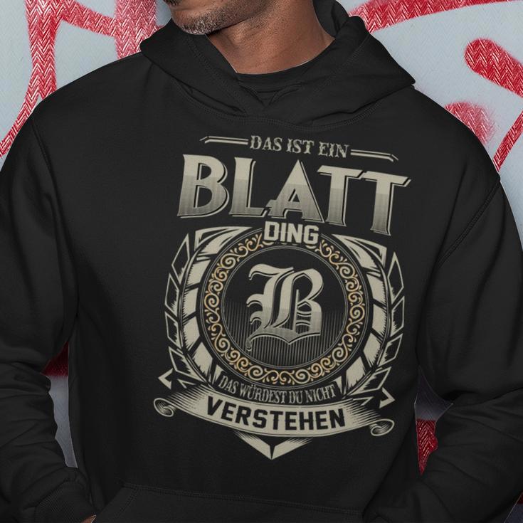 Das Ist Ein Blatt Ding Blatt Name Kapuzenpullover Lustige Geschenke