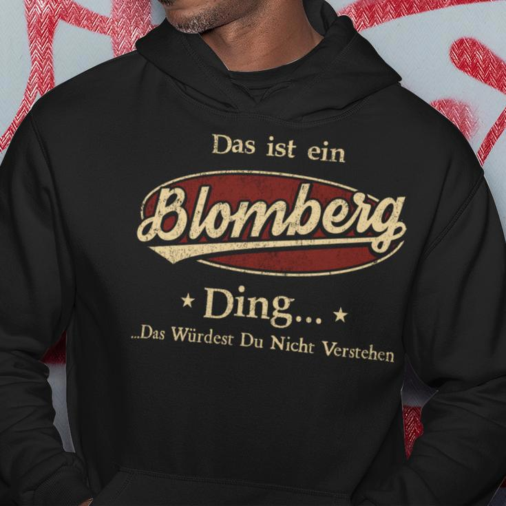 Das Ist Ein Blomberg Ding Das Würdest Du Nicht Verstehen Blomberg Name Kapuzenpullover Lustige Geschenke