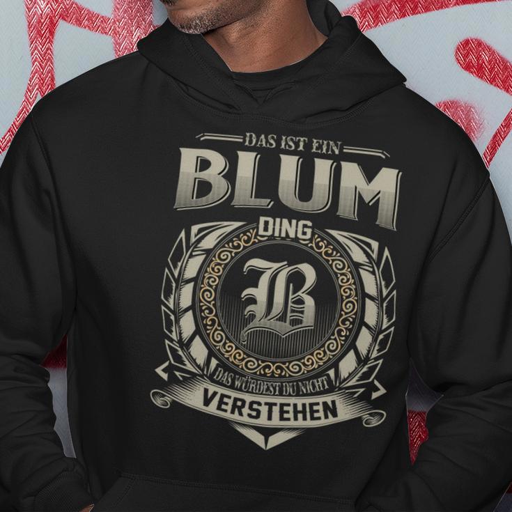 Das Ist Ein Blum Ding Blum Name Kapuzenpullover Lustige Geschenke