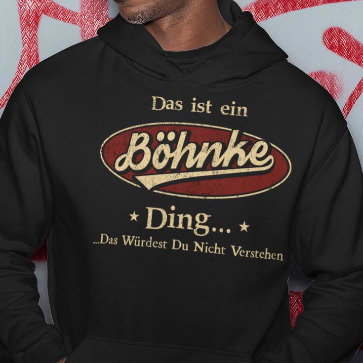 Das Ist Ein Boehnke Ding Das Würdest Du Nicht Verstehen Boehnke Name Kapuzenpullover Lustige Geschenke