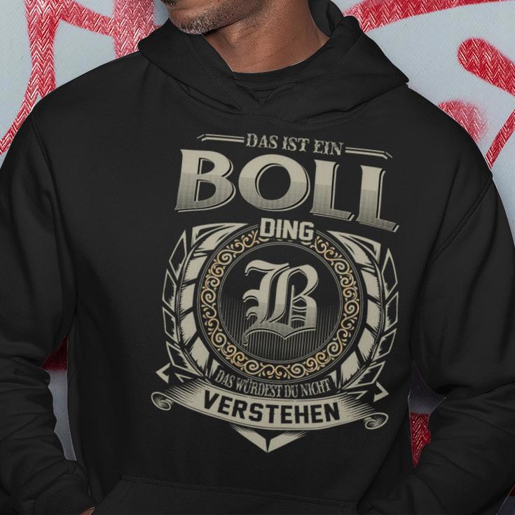 Das Ist Ein Boll Ding Boll Name Kapuzenpullover Lustige Geschenke