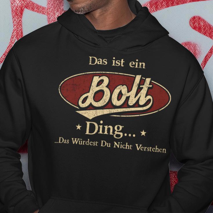 Das Ist Ein Bolt Ding Das Würdest Du Nicht Verstehen Bolt Name Kapuzenpullover Lustige Geschenke