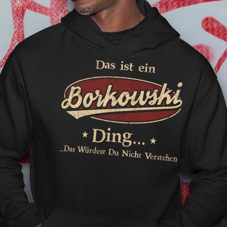 Das Ist Ein Borkowski Ding Das Würdest Du Nicht Verstehen Borkowski Name Kapuzenpullover Lustige Geschenke