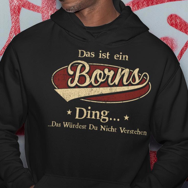 Das Ist Ein Borns Ding Das Würdest Du Nicht Verstehen Borns Name Kapuzenpullover Lustige Geschenke