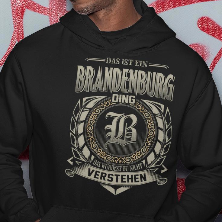 Das Ist Ein Brandenburg Ding Brandenburg Name Kapuzenpullover Lustige Geschenke