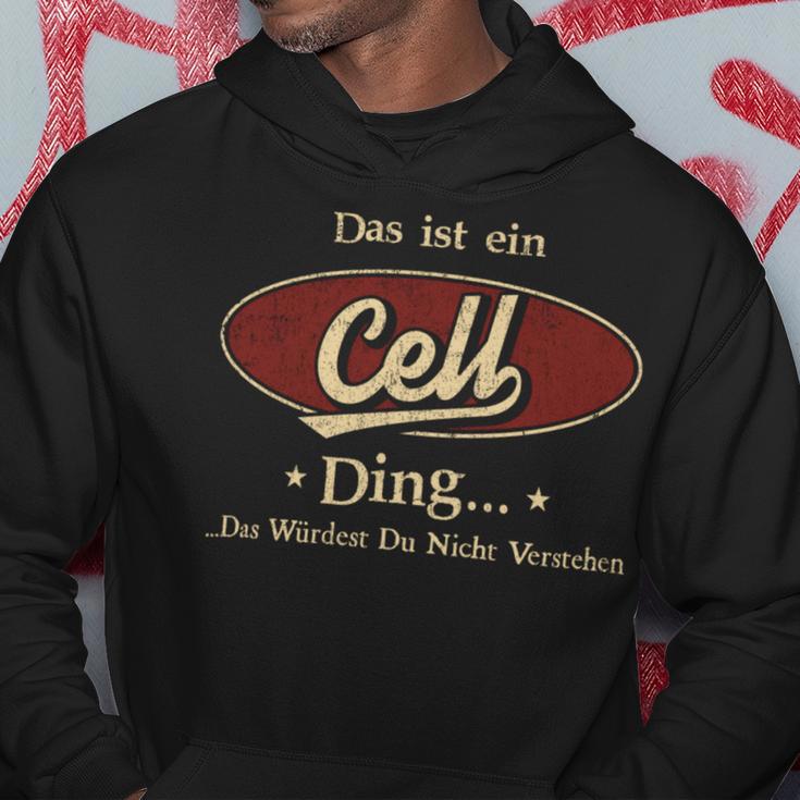 Das Ist Ein Cell Ding Das Würdest Du Nicht Verstehen Cell Name Kapuzenpullover Lustige Geschenke