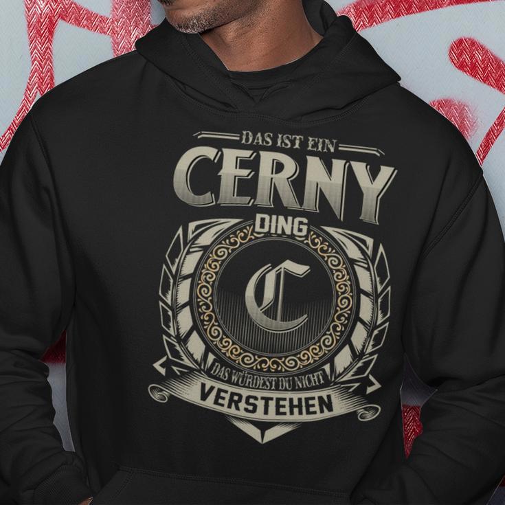 Das Ist Ein Cerny Ding Cerny Name Kapuzenpullover Lustige Geschenke