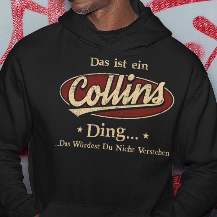 Das Ist Ein Collins Ding Das Würdest Du Nicht Verstehen Collins Name Kapuzenpullover Lustige Geschenke