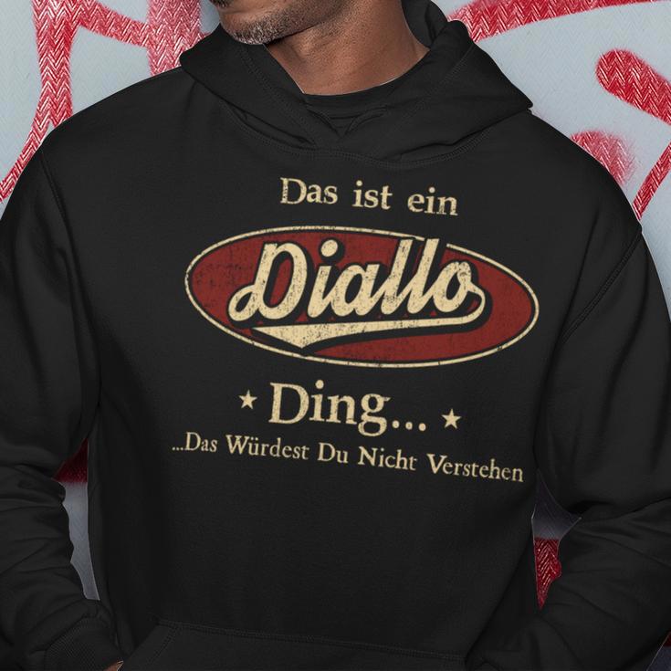 Das Ist Ein Diallo Ding Das Würdest Du Nicht Verstehen Diallo Name Kapuzenpullover Lustige Geschenke