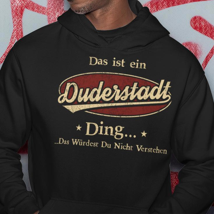 Das Ist Ein Duderstadt Ding Das Würdest Du Nicht Verstehen Duderstadt Name Kapuzenpullover Lustige Geschenke