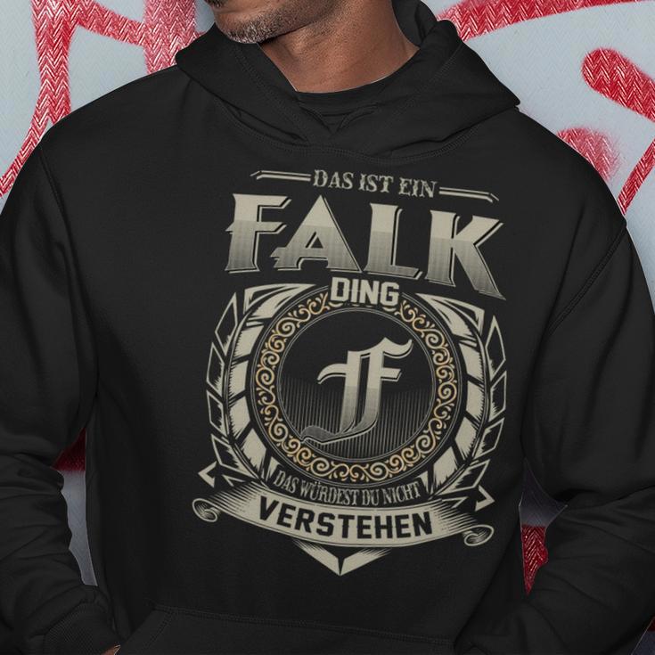 Das Ist Ein Falk Ding Falk Name Kapuzenpullover Lustige Geschenke