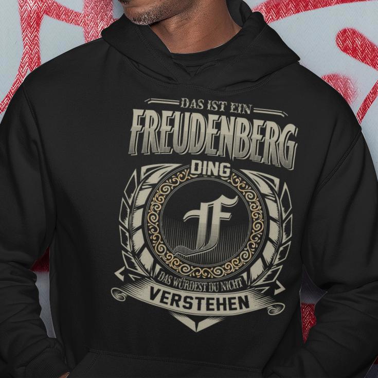 Das Ist Ein Freudenberg Ding Freudenberg Name Kapuzenpullover Lustige Geschenke