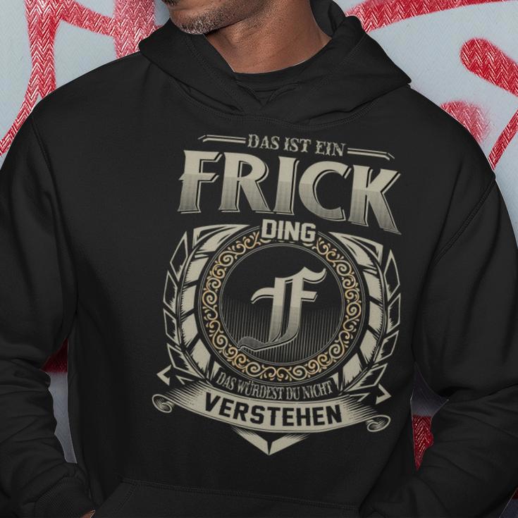 Das Ist Ein Frick Ding Frick Name Kapuzenpullover Lustige Geschenke