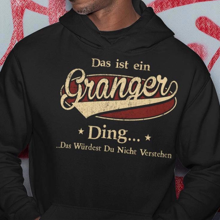 Das Ist Ein Granger Ding Das Würdest Du Nicht Verstehen Granger Name Kapuzenpullover Lustige Geschenke