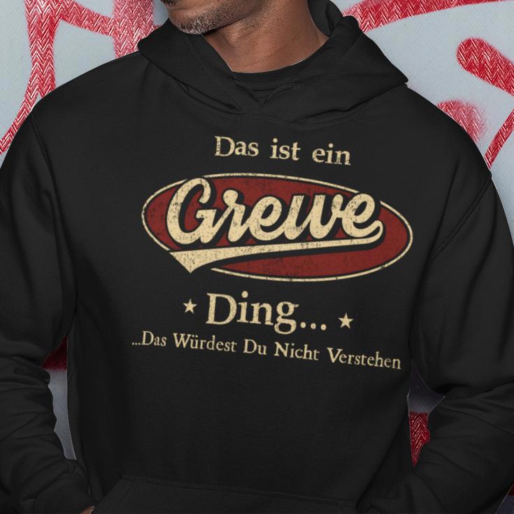 Das Ist Ein Grewe Ding Das Würdest Du Nicht Verstehen Grewe Name Kapuzenpullover Lustige Geschenke