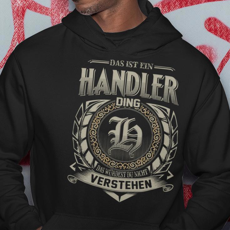 Das Ist Ein Handler Ding Handler Name Kapuzenpullover Lustige Geschenke