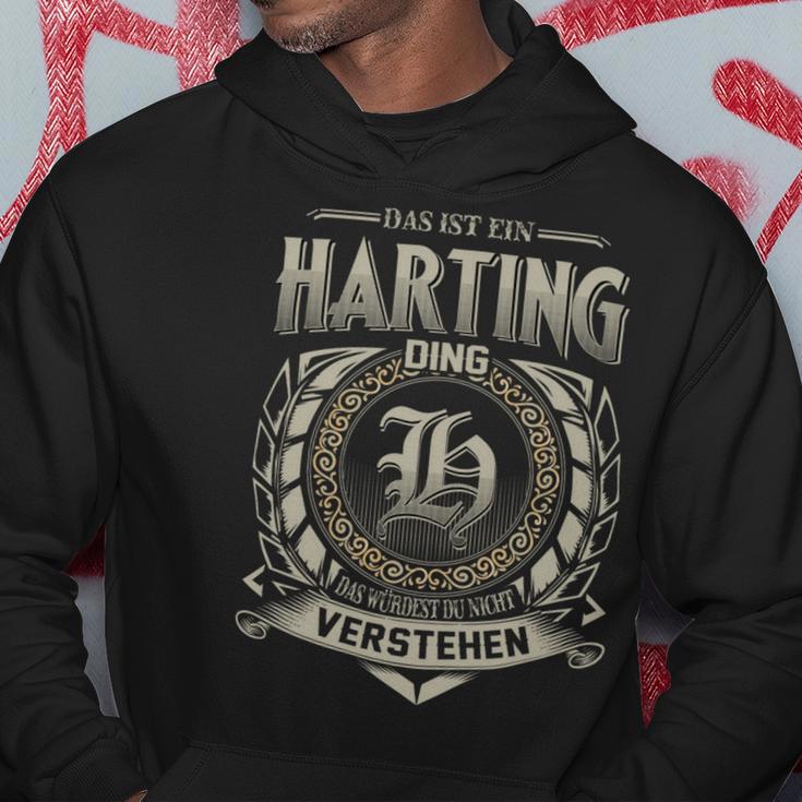 Das Ist Ein Harting Ding Harting Name Kapuzenpullover Lustige Geschenke