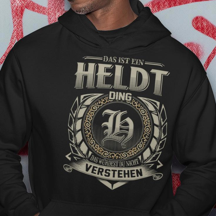 Das Ist Ein Heldt Ding Heldt Name Kapuzenpullover Lustige Geschenke