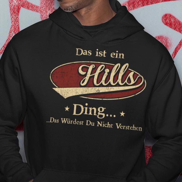 Das Ist Ein Hills Ding Das Würdest Du Nicht Verstehen Hills Name Kapuzenpullover Lustige Geschenke