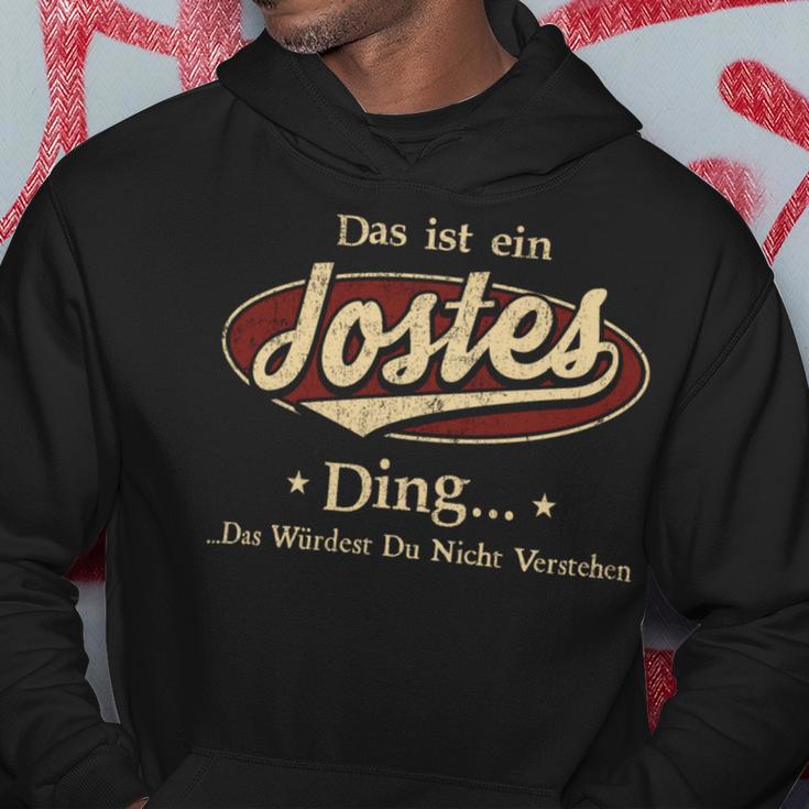 Das Ist Ein Jostes Ding Das Würdest Du Nicht Verstehen Jostes Name Kapuzenpullover Lustige Geschenke