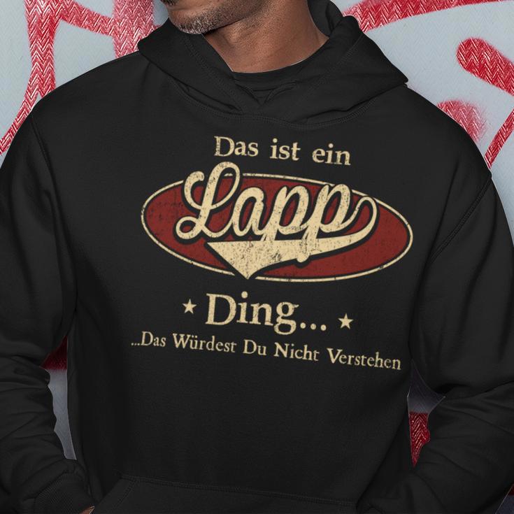 Das Ist Ein Lapp Ding Das Würdest Du Nicht Verstehen Lapp Name Kapuzenpullover Lustige Geschenke