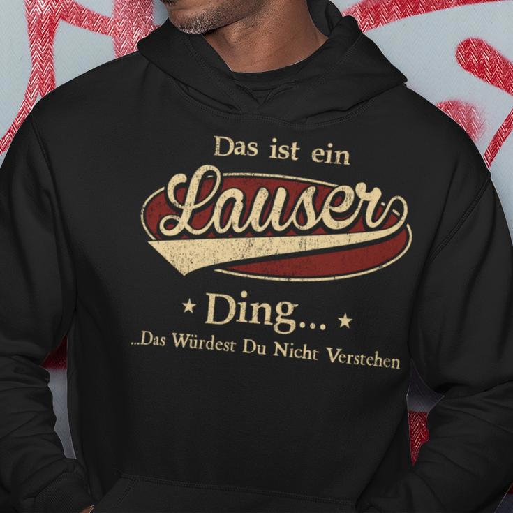 Das Ist Ein Lauser Ding Das Würdest Du Nicht Verstehen Lauser Name Kapuzenpullover Lustige Geschenke