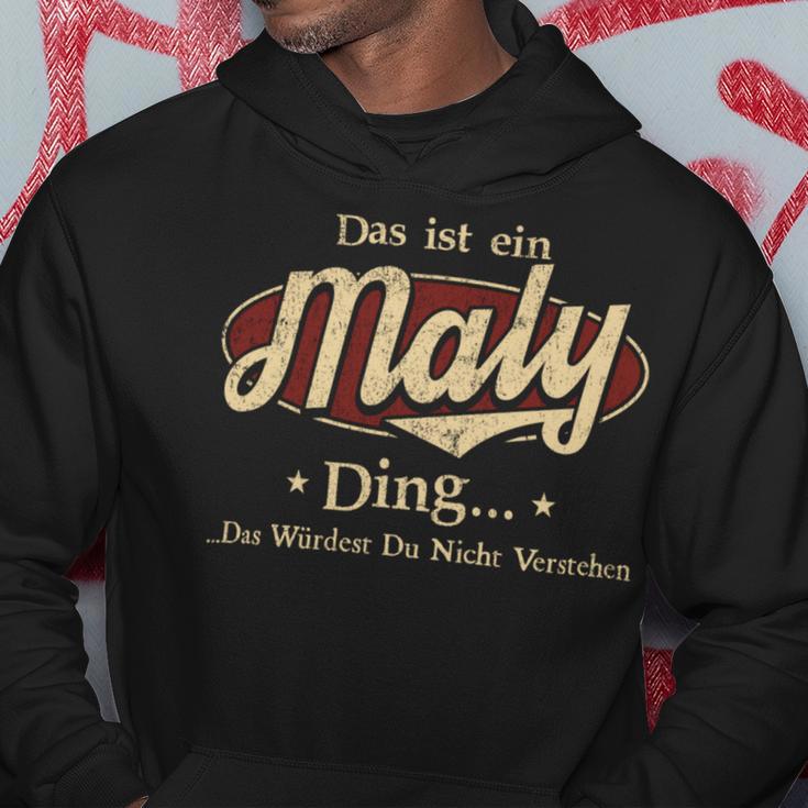 Das Ist Ein Maly Ding Das Würdest Du Nicht Verstehen Maly Name Kapuzenpullover Lustige Geschenke