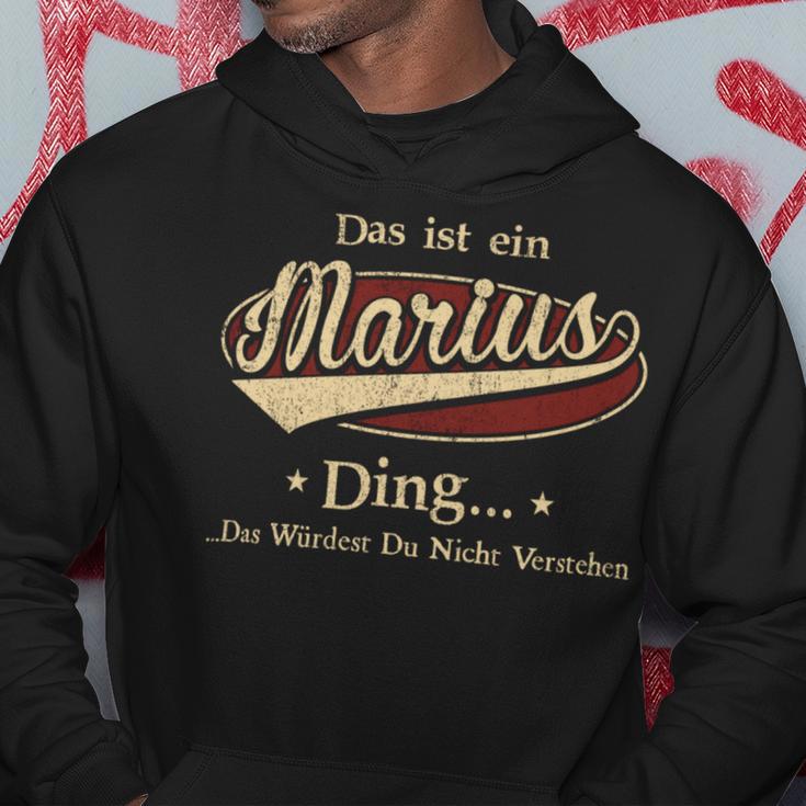 Das Ist Ein Marius Ding Das Würdest Du Nicht Verstehen Marius Name Kapuzenpullover Lustige Geschenke