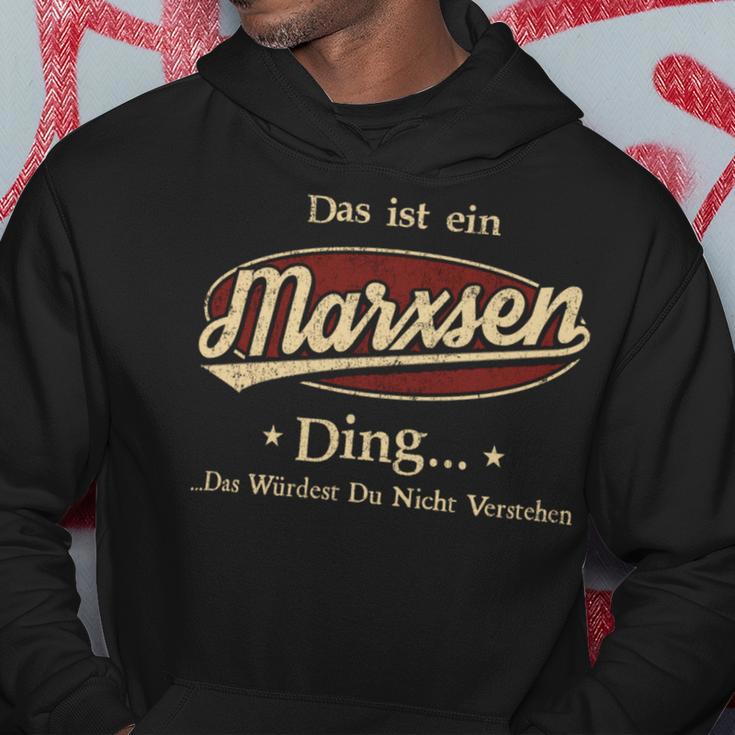 Das Ist Ein Marxsen Ding Das Würdest Du Nicht Verstehen Marxsen Name Kapuzenpullover Lustige Geschenke