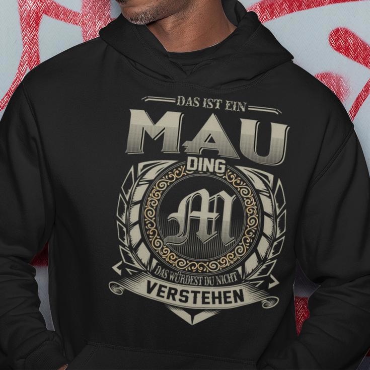 Das Ist Ein Mau Ding Mau Name Kapuzenpullover Lustige Geschenke