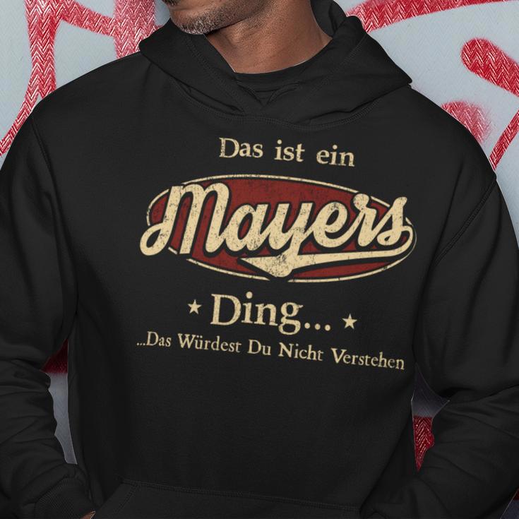 Das Ist Ein Mayers Ding Das Würdest Du Nicht Verstehen Mayers Name Kapuzenpullover Lustige Geschenke