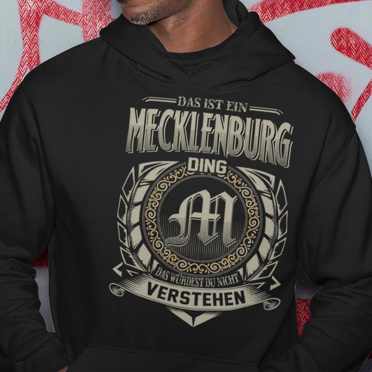 Das Ist Ein Mecklenburg Ding Mecklenburg Name Kapuzenpullover Lustige Geschenke