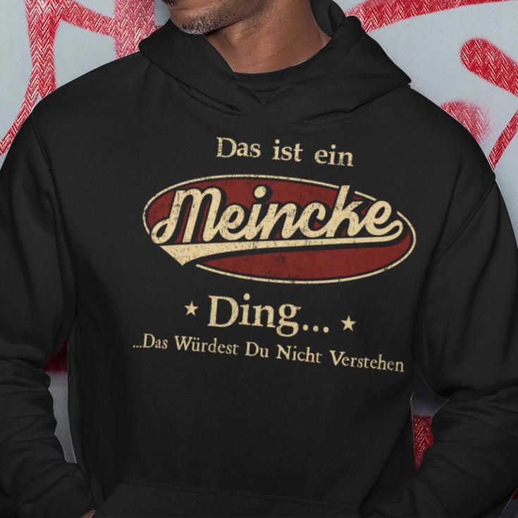 Das Ist Ein Meincke Ding Das Würdest Du Nicht Verstehen Meincke Name Kapuzenpullover Lustige Geschenke