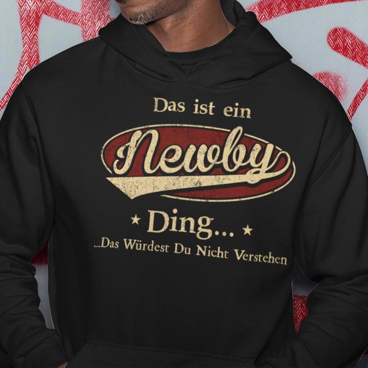 Das Ist Ein Newby Ding Das Würdest Du Nicht Verstehen Newby Name Kapuzenpullover Lustige Geschenke