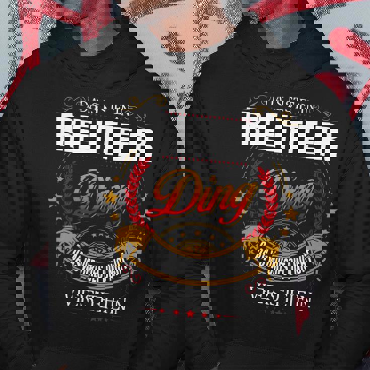 Das Ist Ein Reiter Ding Das Würdest Du Nicht Verstehen Reiter Name Kapuzenpullover Lustige Geschenke