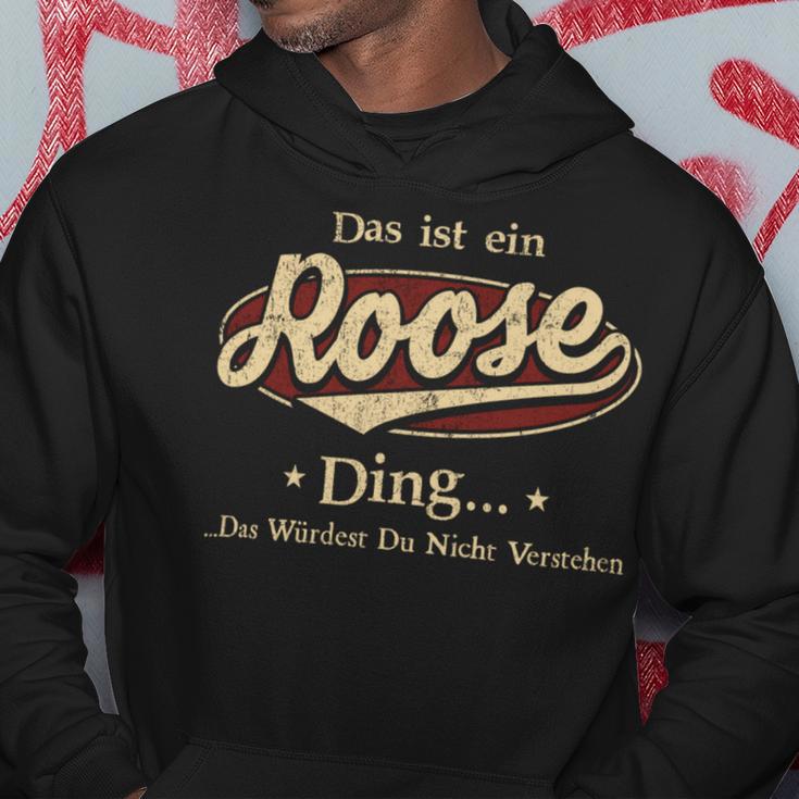 Das Ist Ein Roose Ding Das Würdest Du Nicht Verstehen Roose Name Kapuzenpullover Lustige Geschenke