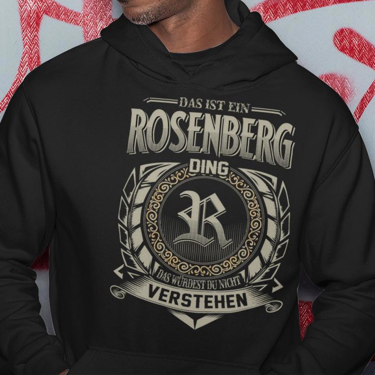 Das Ist Ein Rosenberg Ding Rosenberg Name Kapuzenpullover Lustige Geschenke