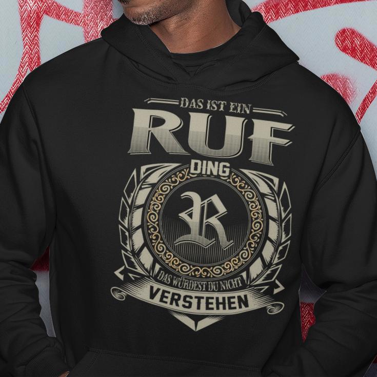 Das Ist Ein Ruf Ding Ruf Name Kapuzenpullover Lustige Geschenke