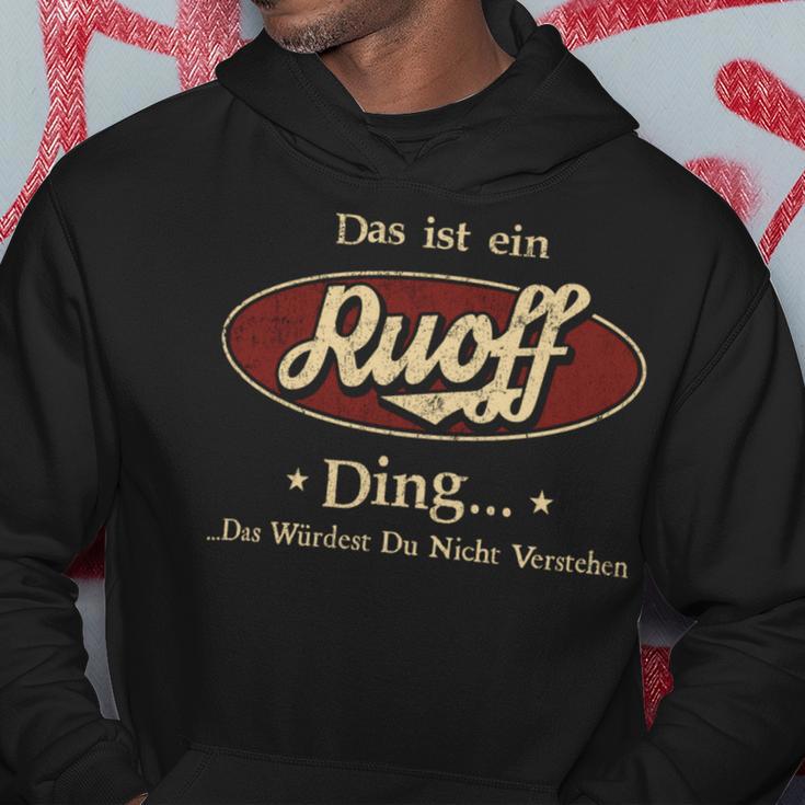 Das Ist Ein Ruoff Ding Das Würdest Du Nicht Verstehen Ruoff Name Kapuzenpullover Lustige Geschenke