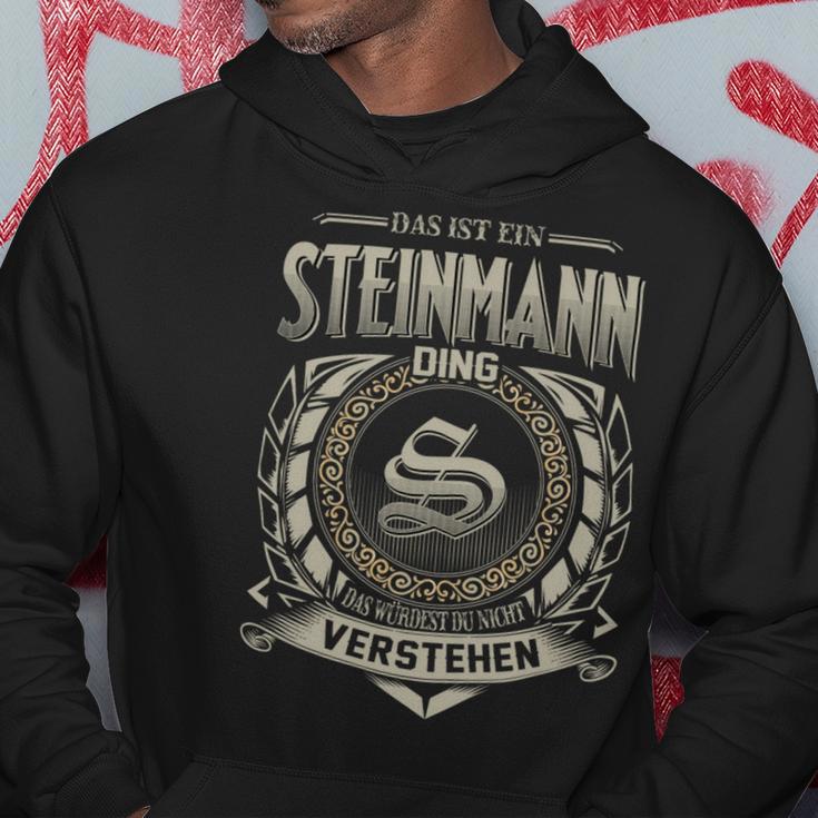 Das Ist Ein Steinmann Ding Steinmann Name Kapuzenpullover Lustige Geschenke