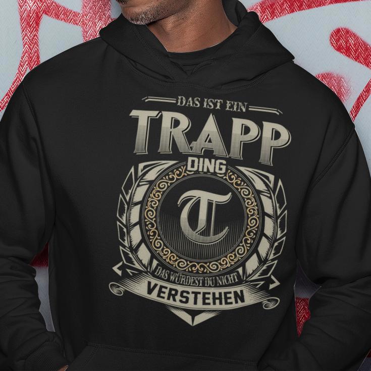 Das Ist Ein Trapp Ding Trapp Name Kapuzenpullover Lustige Geschenke