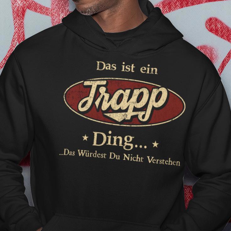 Das Ist Ein Trapp Ding Das Würdest Du Nicht Verstehen Trapp Name Kapuzenpullover Lustige Geschenke