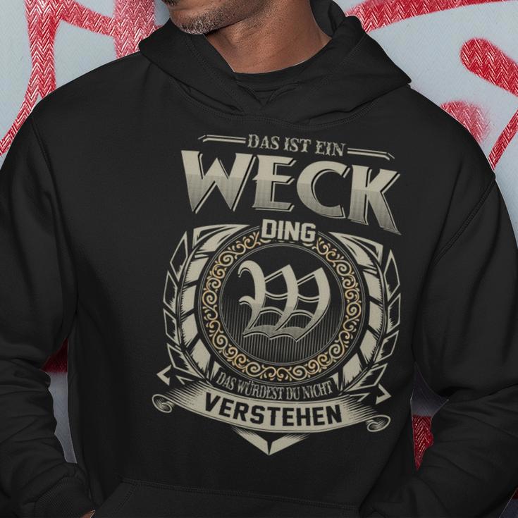 Das Ist Ein Weck Ding Weck Name Kapuzenpullover Lustige Geschenke